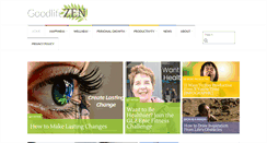 Desktop Screenshot of goodlifezen.com